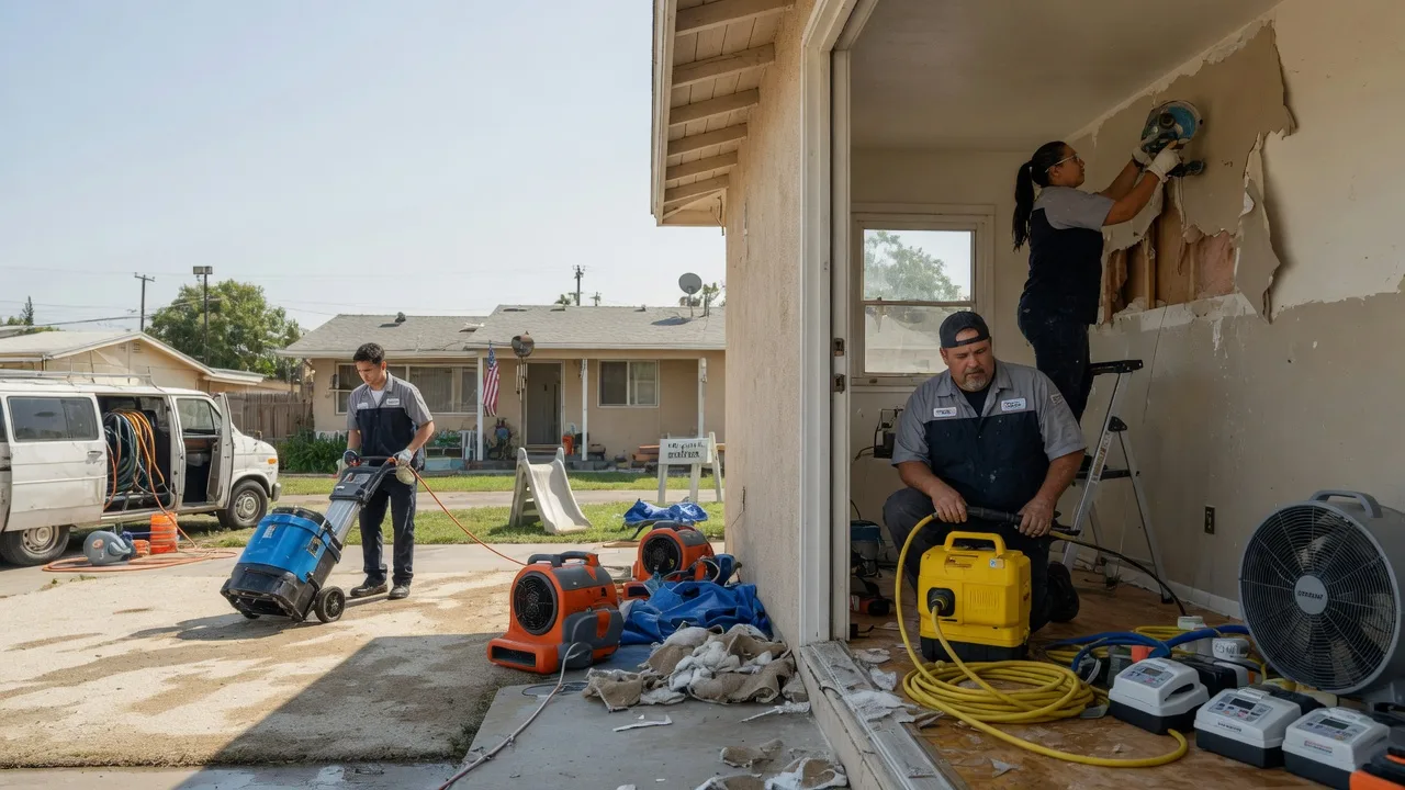 Water Damage Restoration in Blum, TX near me